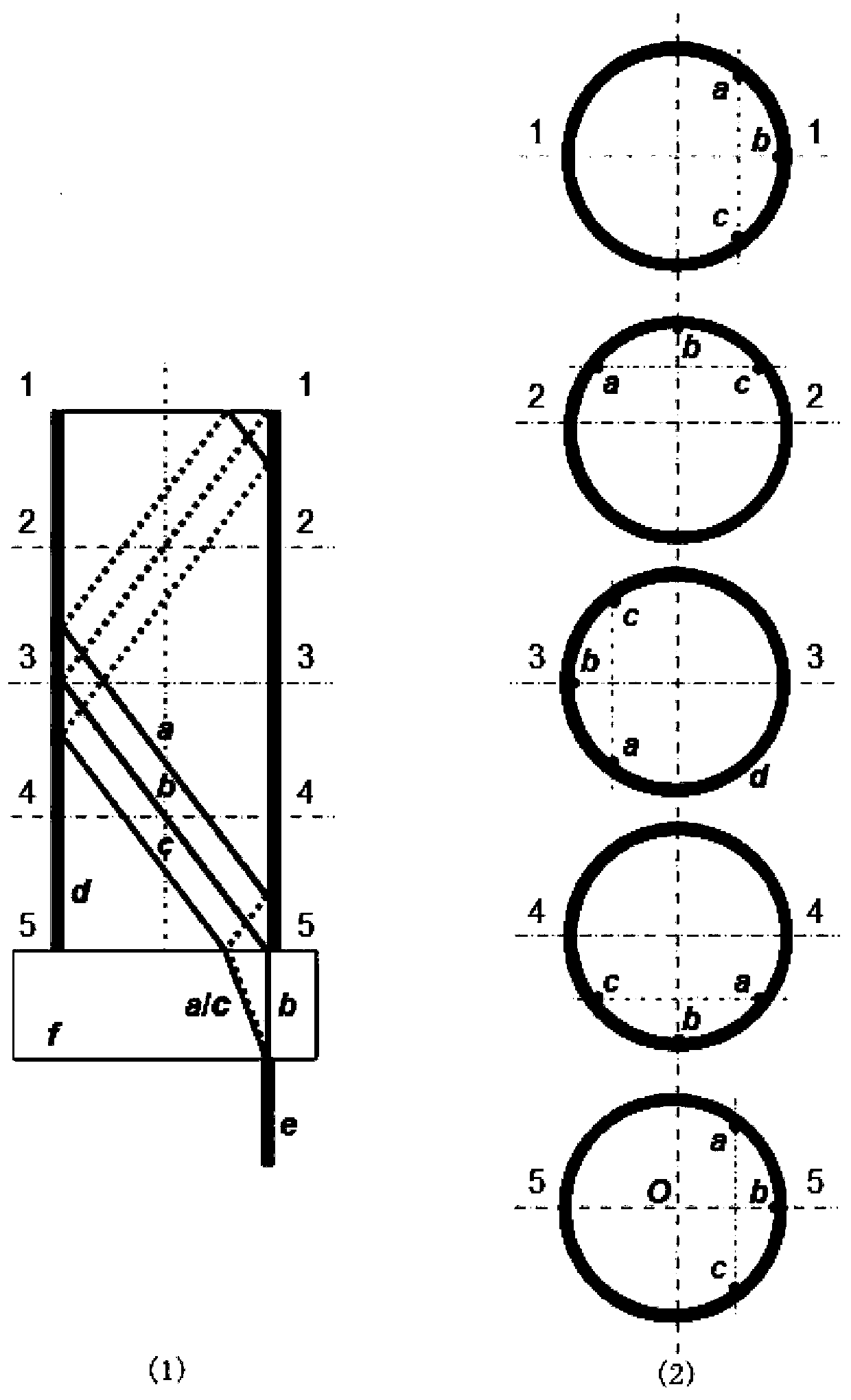 Moisture content measuring system based on parallel spiral telescopic time domain reflection probe