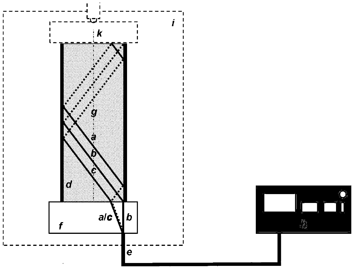 Moisture content measuring system based on parallel spiral telescopic time domain reflection probe