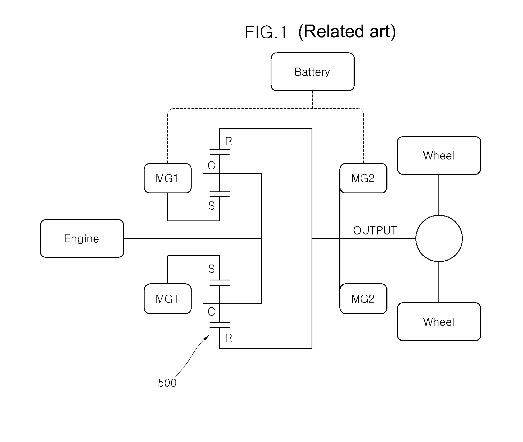 Transmission for hybrid electric vehicle