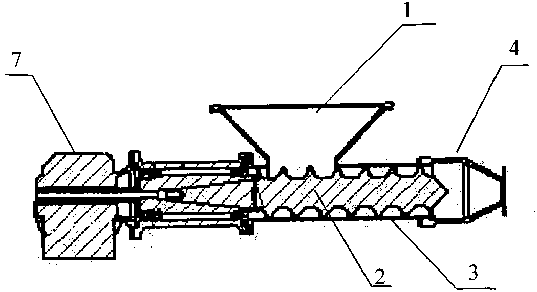 Squeezing device and squeezing machine