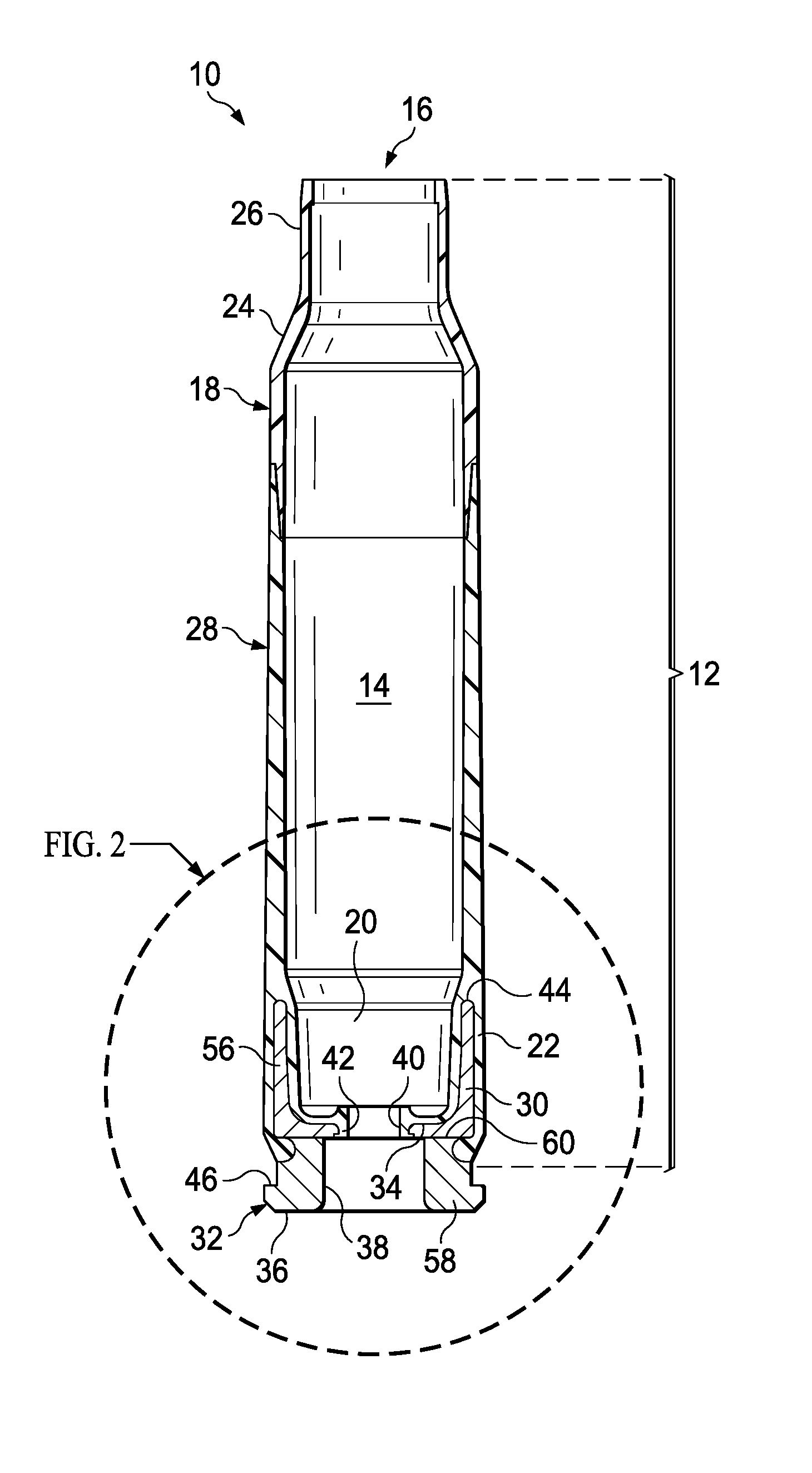 Polymer ammunition having a two-piece primer insert