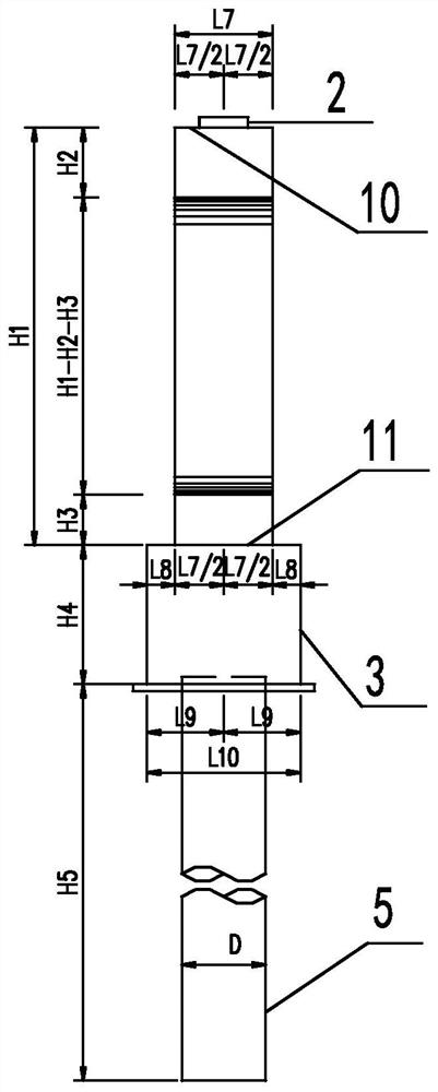 An asymmetric pier and small radius curved bridge