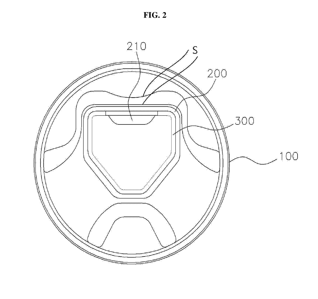 Structure of mounting bracket