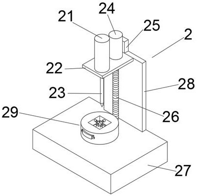 Multi-point drilling equipment for machining silicon carbide sealing element