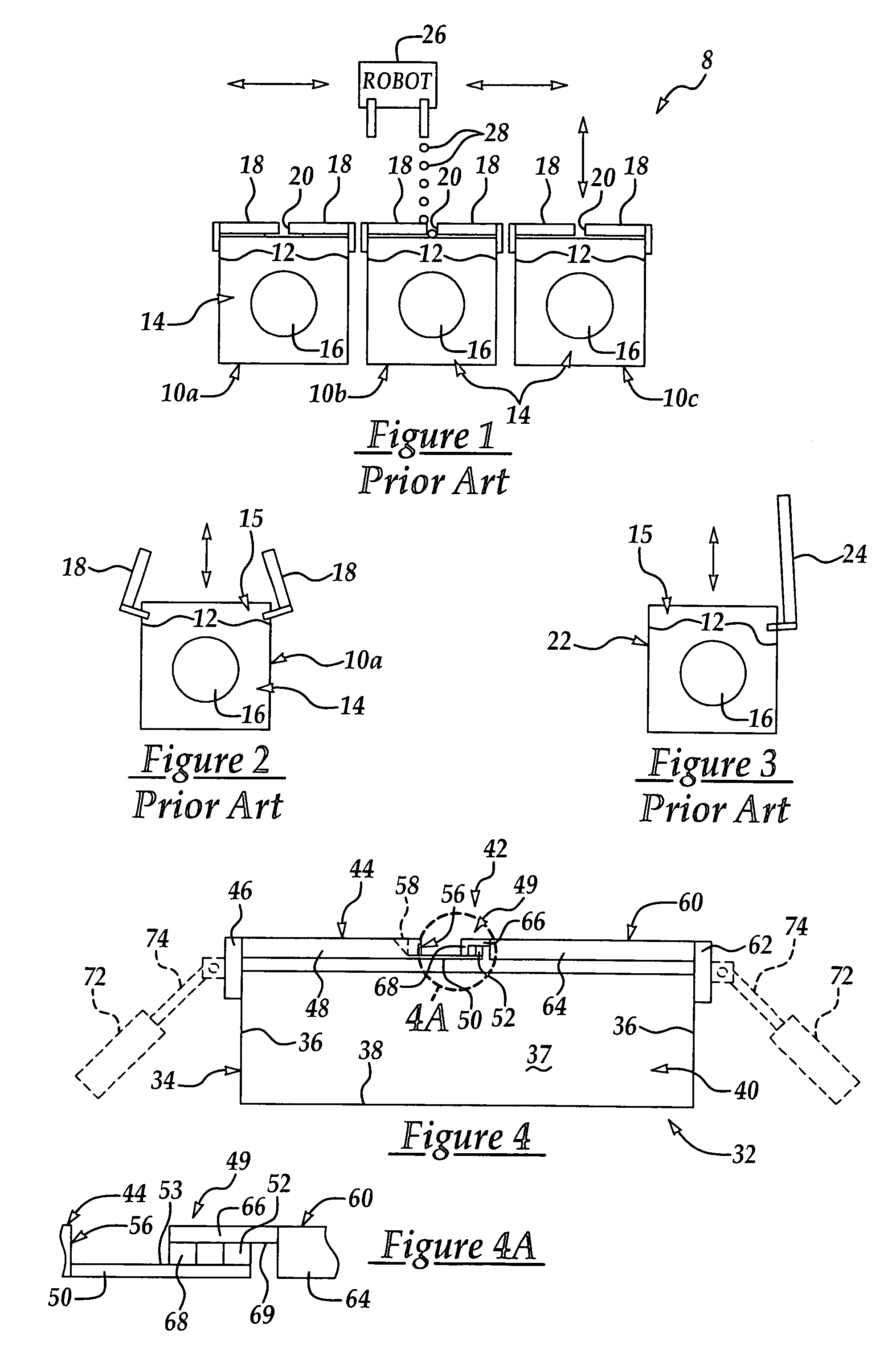 Interlocking lid for wet bench