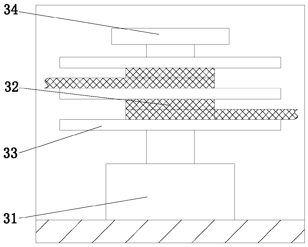 Mold for bending and forming sheet metal U-shaped parts