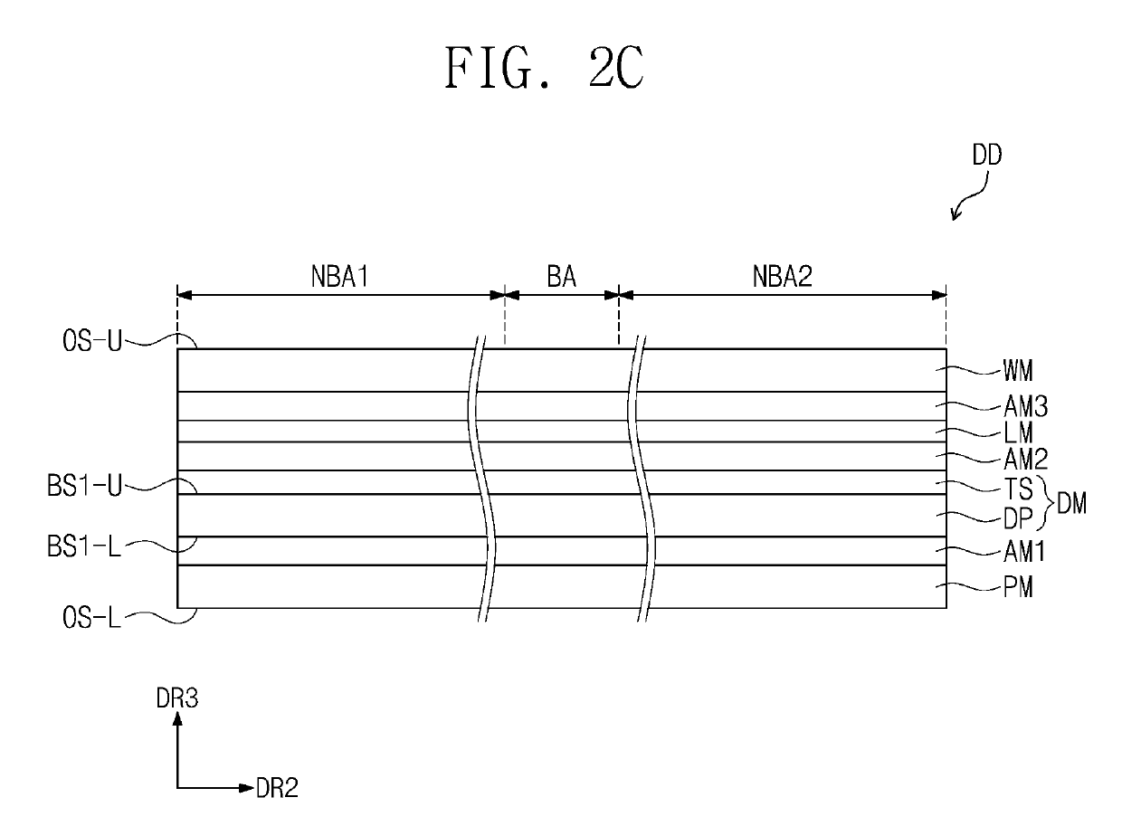 Display device including a touch sensing unit and method of manufacturing the same