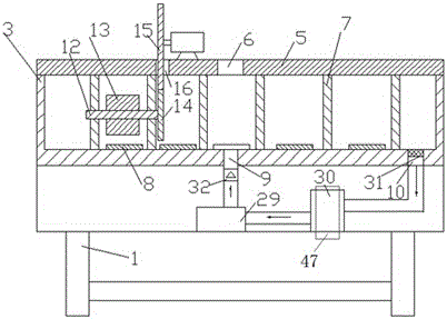 A fry production line device