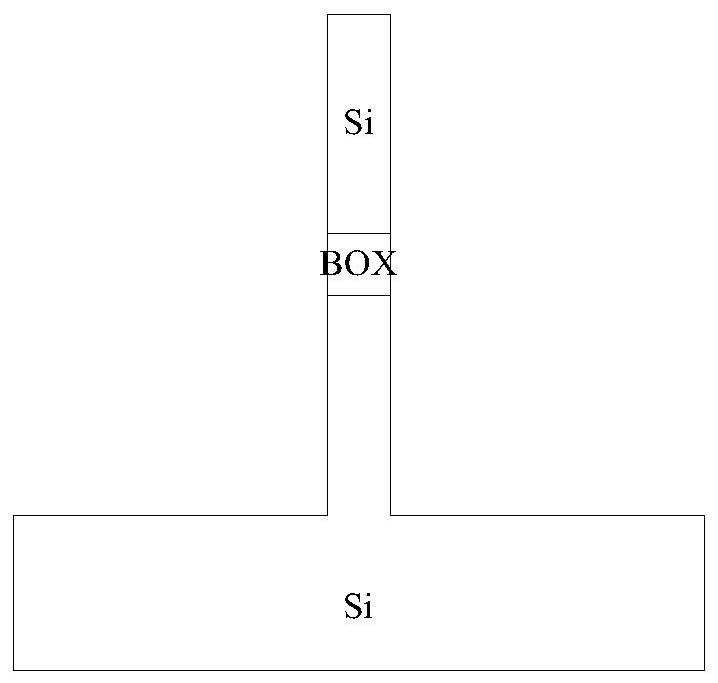 Superimposed three-dimensional transistor and its manufacturing method