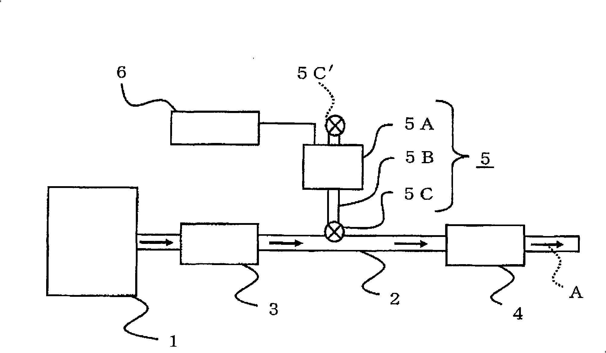 Exhaust gas purifying apparatus and exhaust gas purifying method using the same