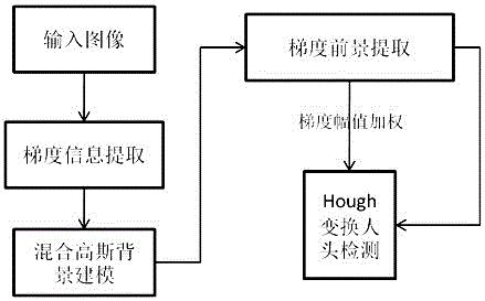 Visitor flowrate statistic method