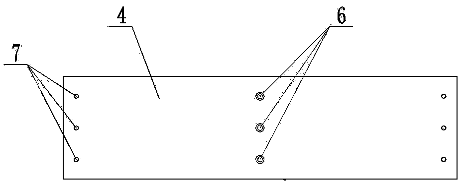 Energy dissipation self-reset bridge anti-seismic structure