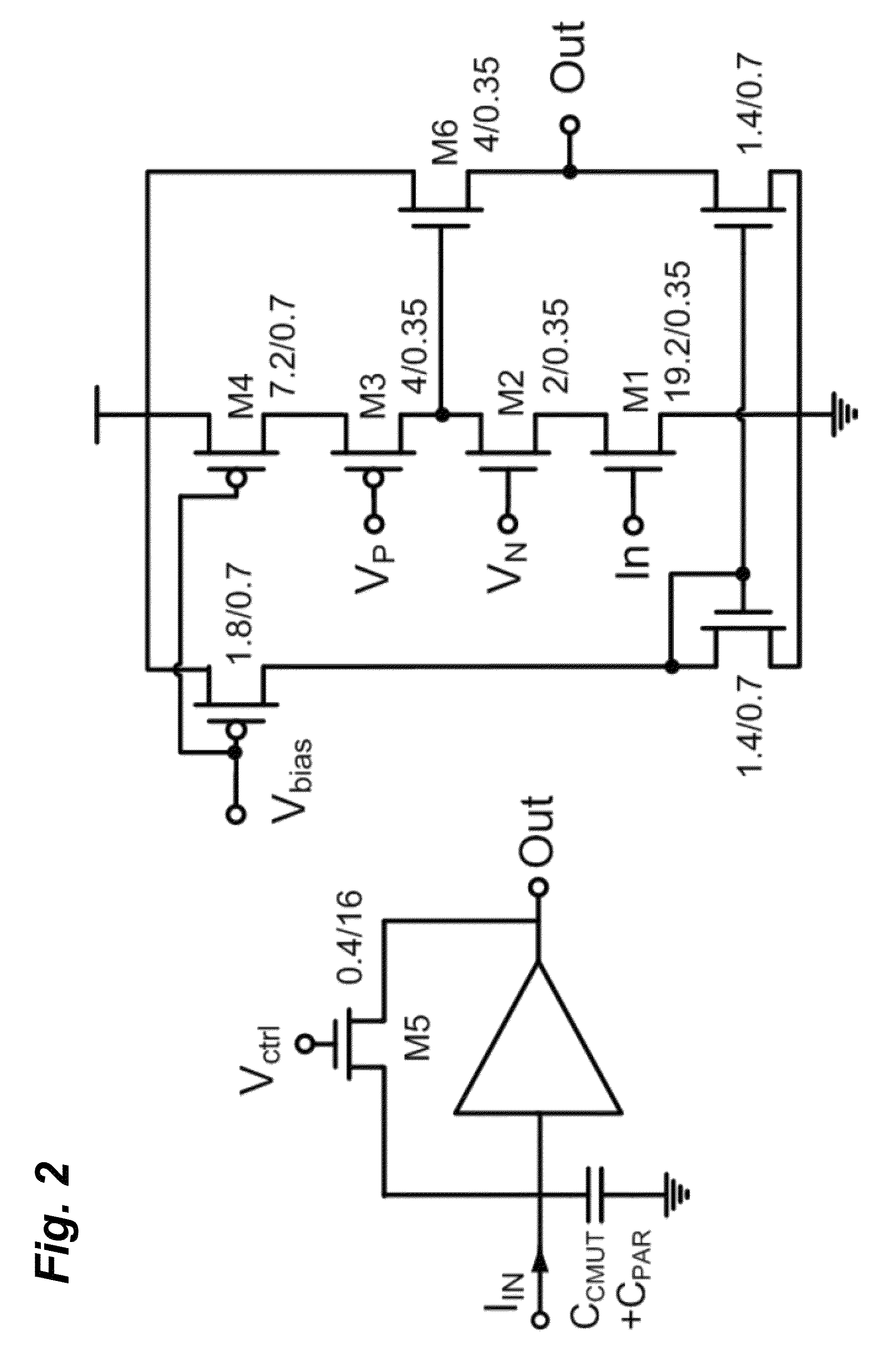 Compact, energy-efficient ultrasound imaging probes using CMUT arrays with integrated electronics