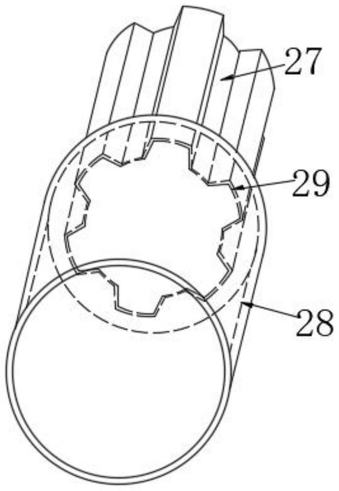 B-ultrasonic examination device for ophthalmology department