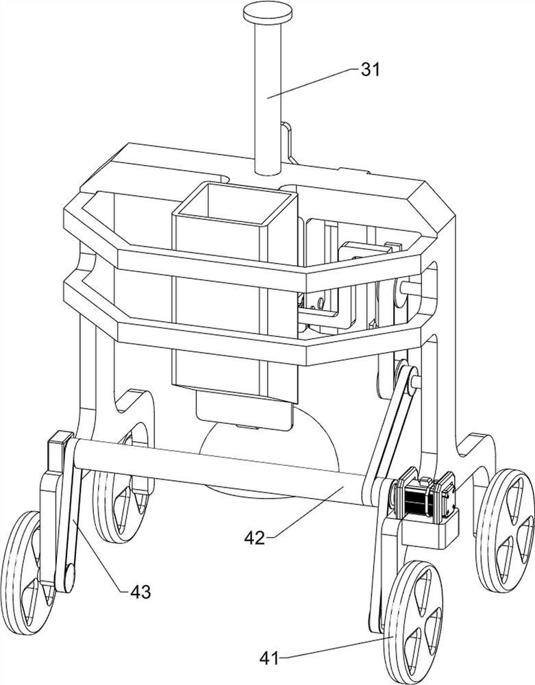 Seedling-protecting and fertilizer-spreading device