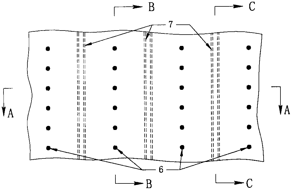 Pin-type load-bearing/protection integrated high-strength polyethylene composite armored bulkhead structure