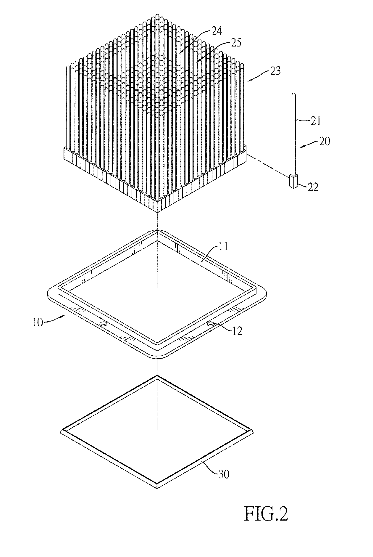 Strip heatsink