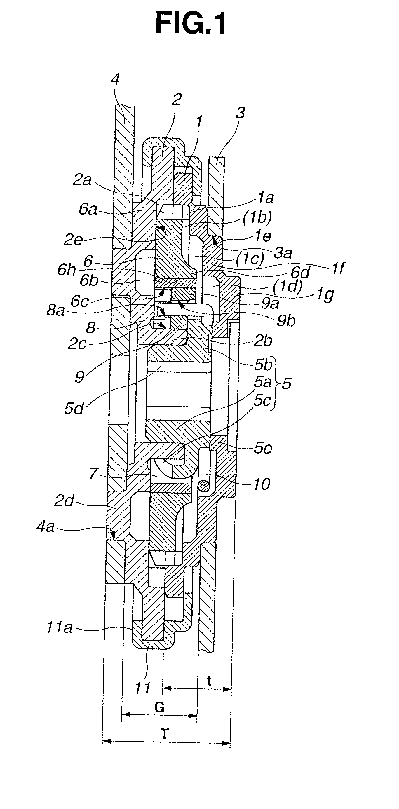 Seat reclining device