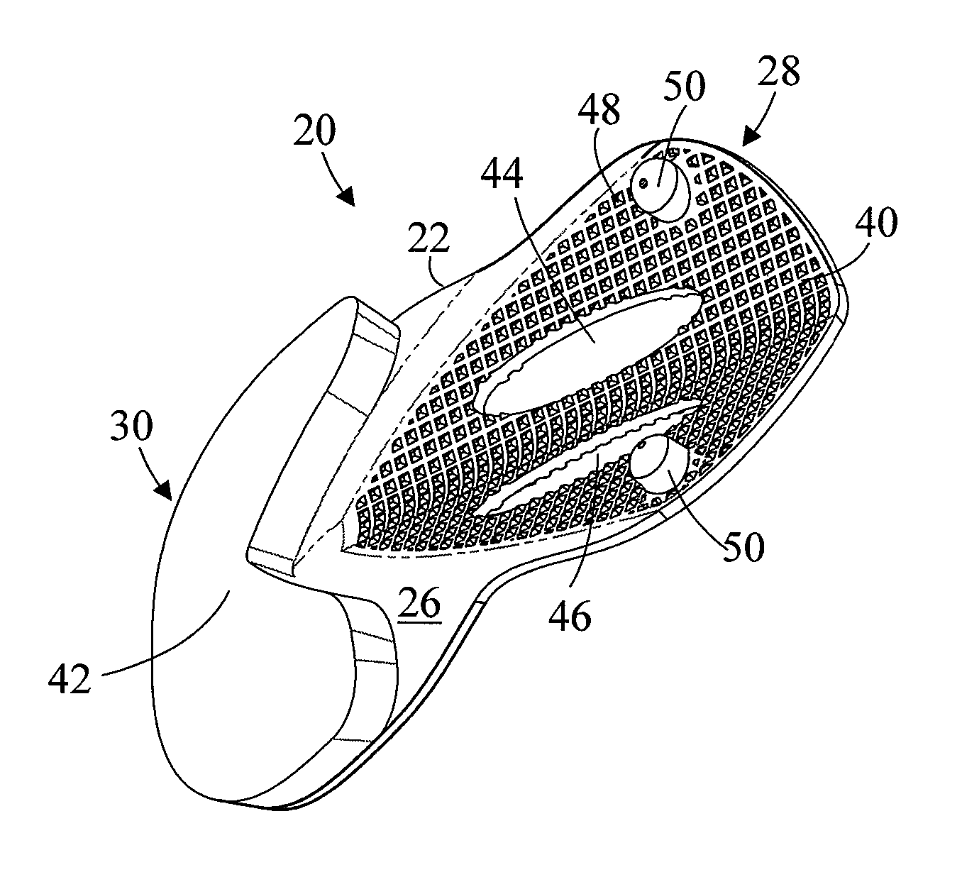 Device for cleaning a tongue and method of use