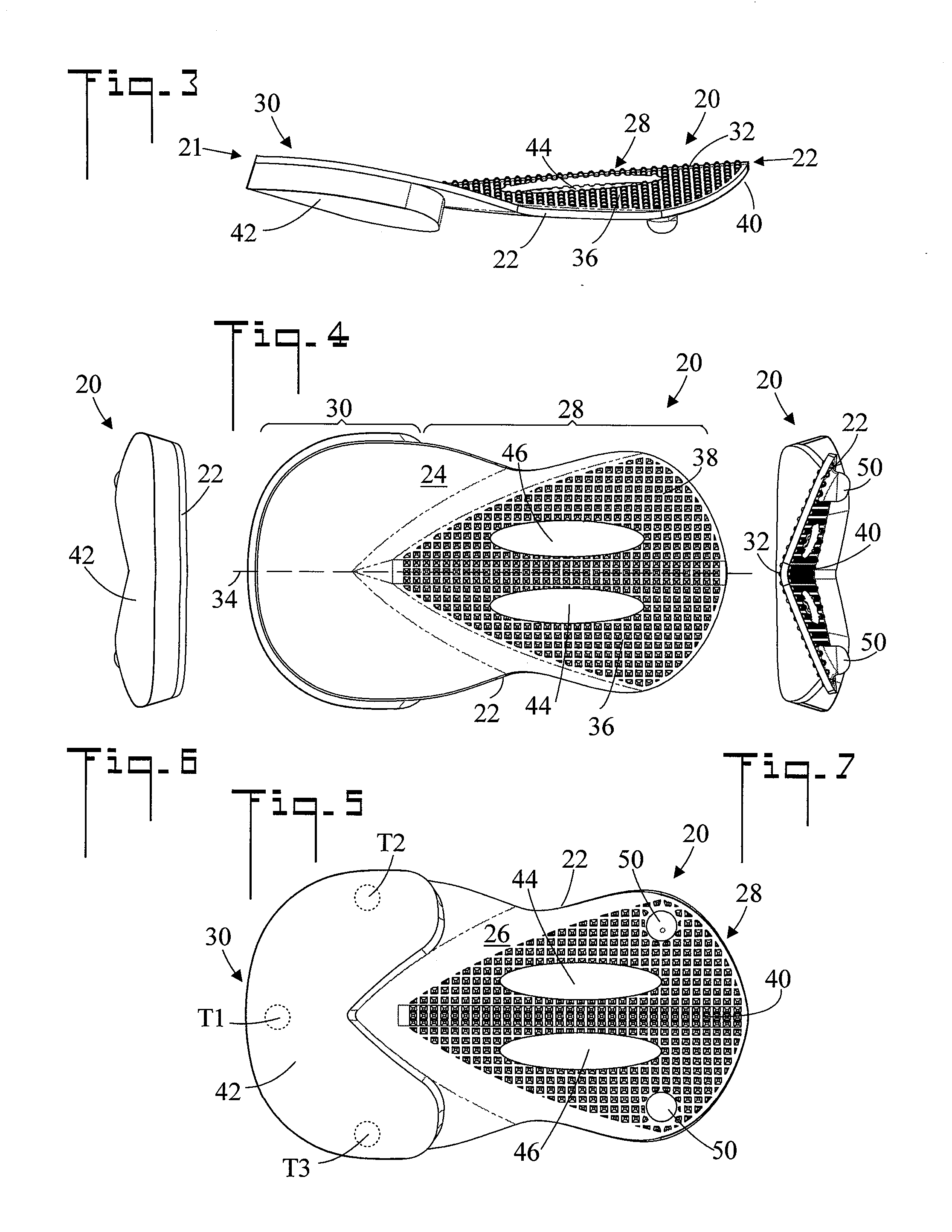 Device for cleaning a tongue and method of use