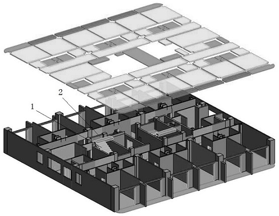 Safety emergency stair assembly for high-rise building