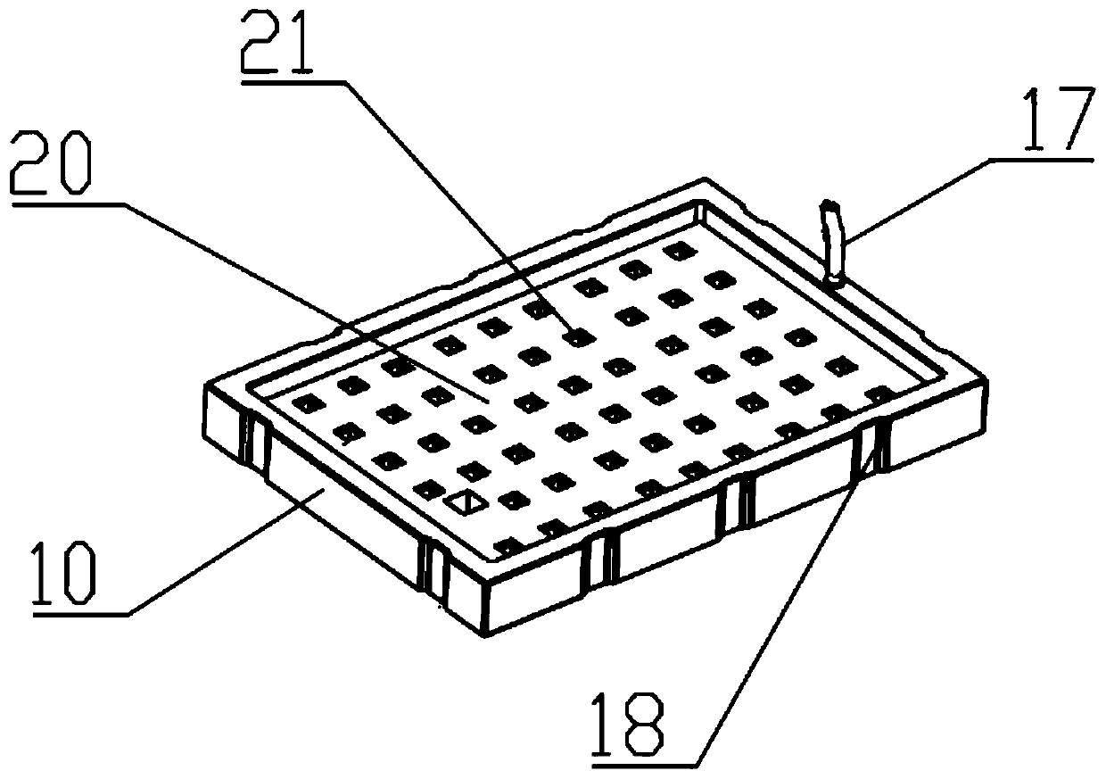 Planter and cultivation module applicable to ships