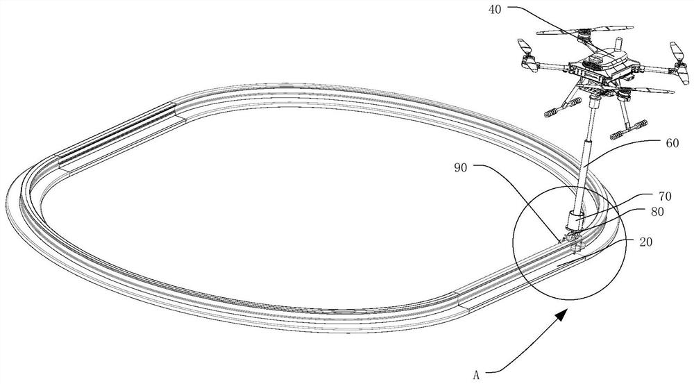 Unmanned aerial vehicle safety test system and method