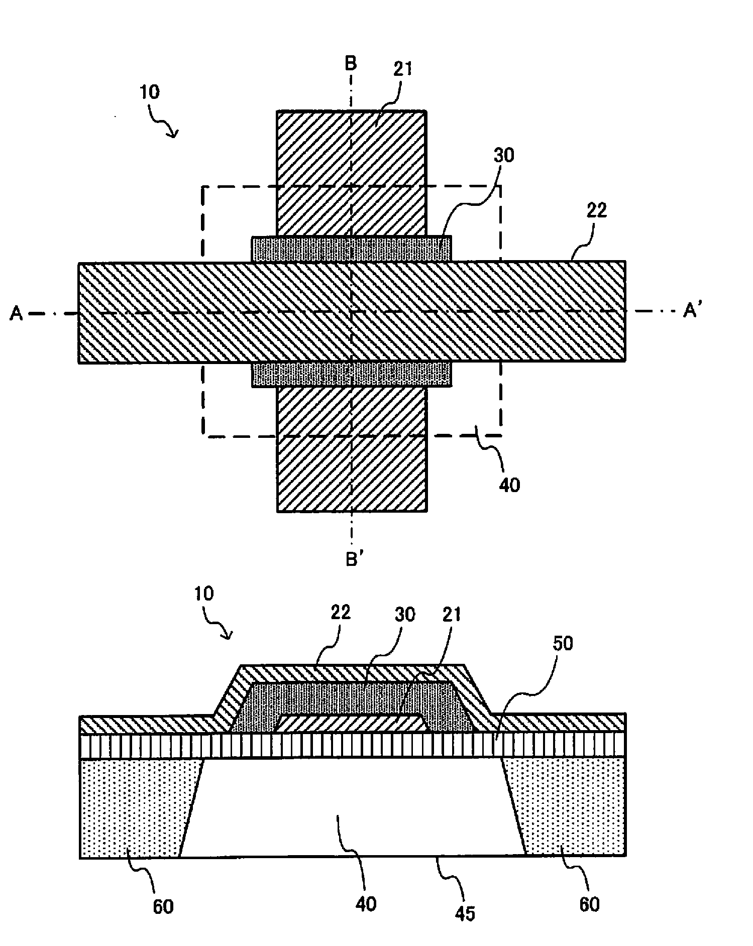 Ultrasonic measurement device, head unit, probe, and diagnostic device