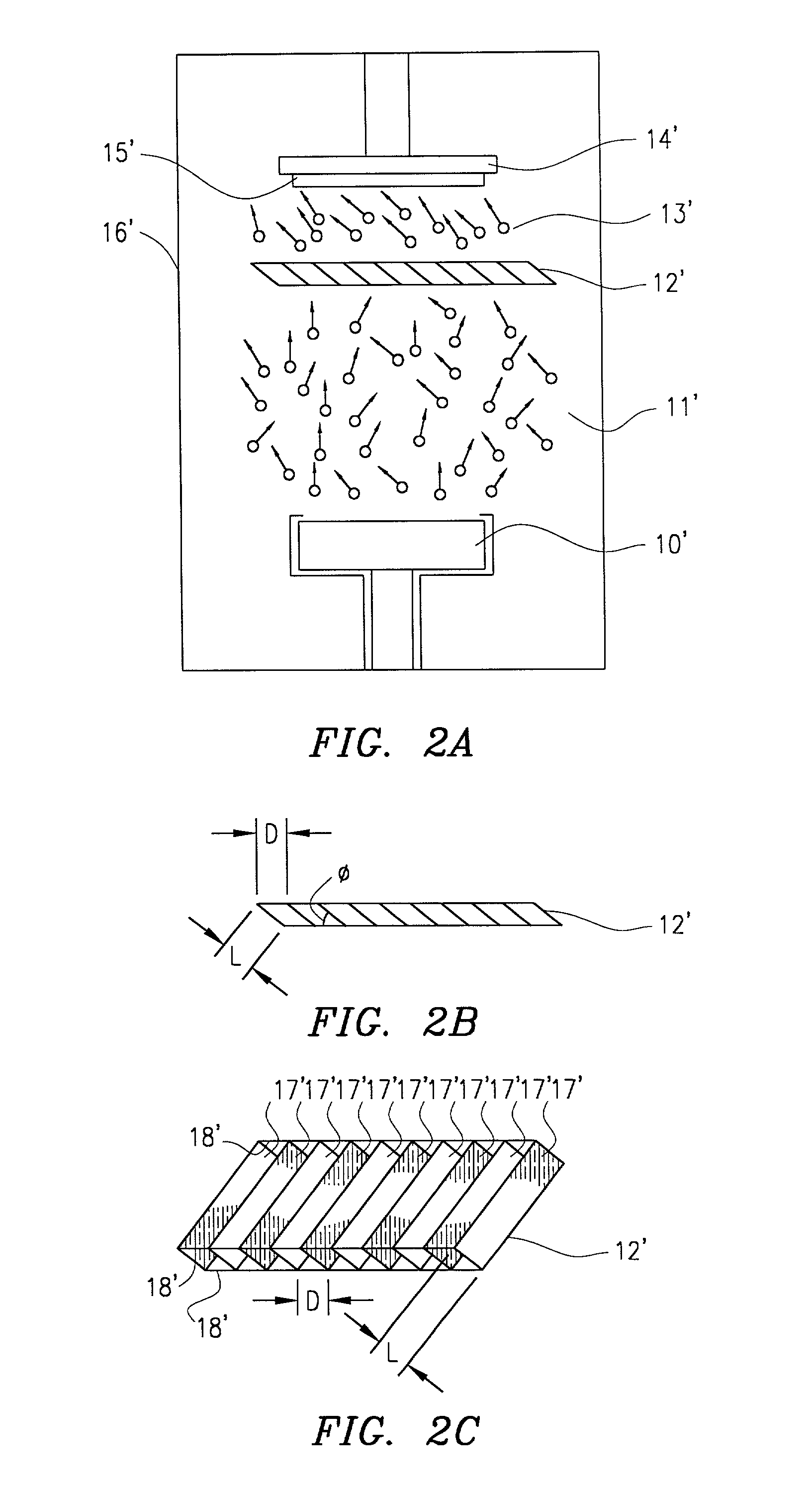 Oblique deposition apparatus