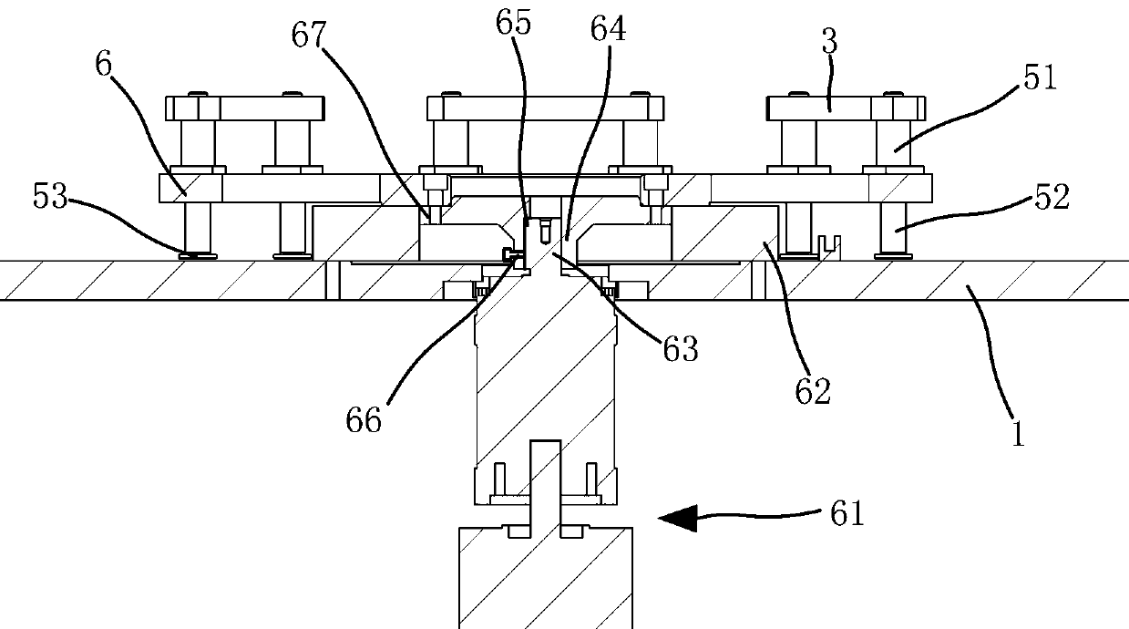 Press fitting device for starting gear on motor shaft