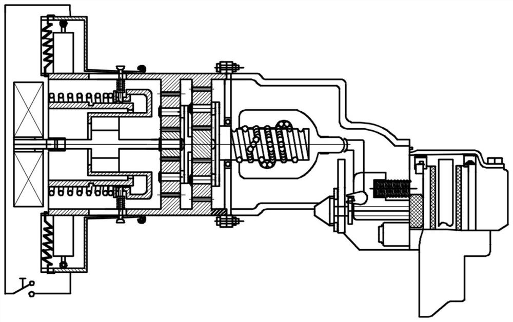 Electronic mechanical brake with parking function