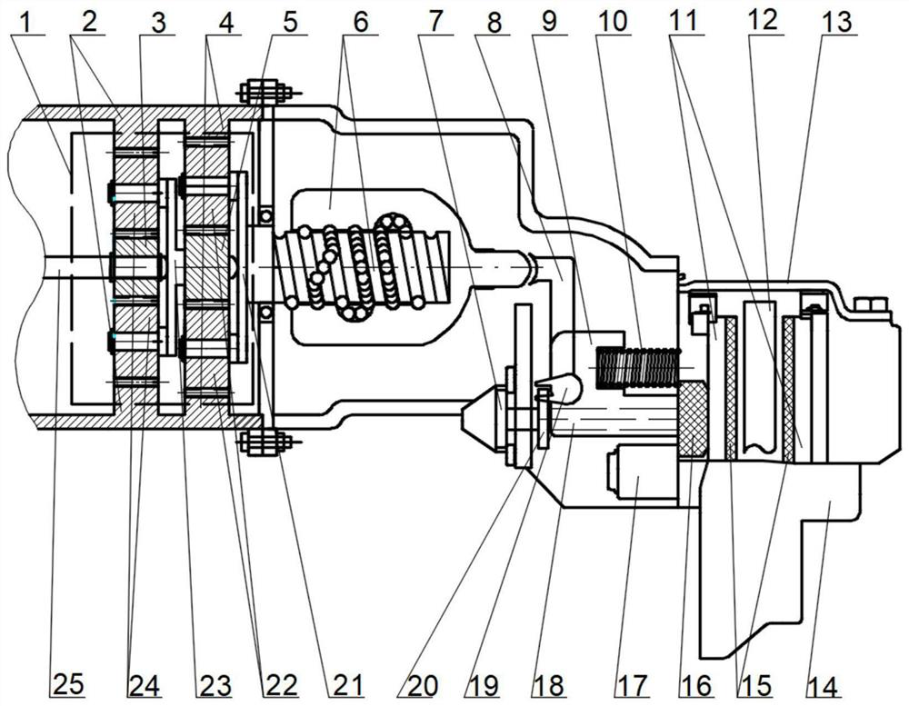 Electronic mechanical brake with parking function