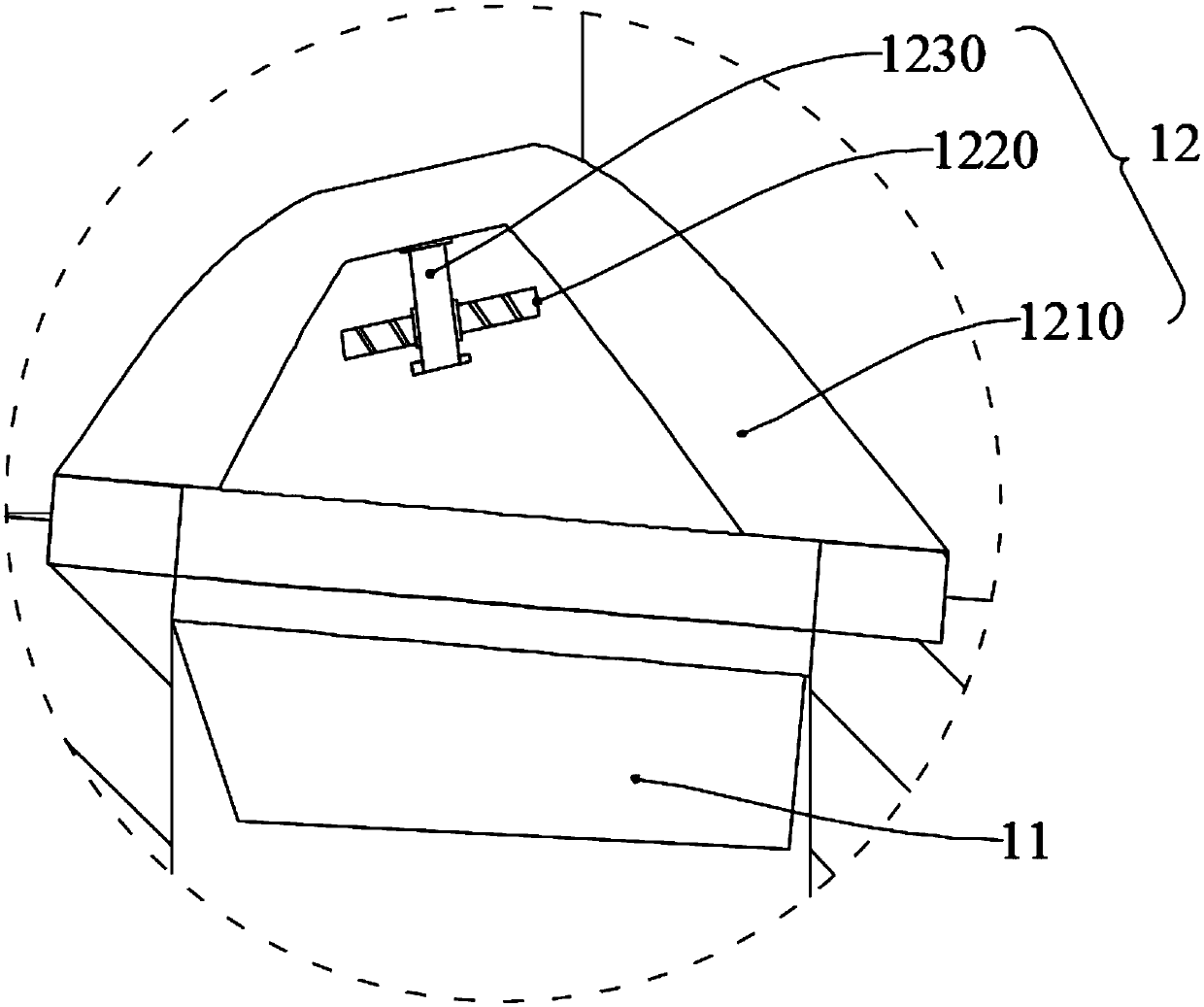 Split-type cone drill bit