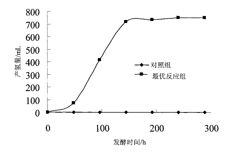 Combined biological hydrogen production method by adopting sludge and fibers of recovered waste paper