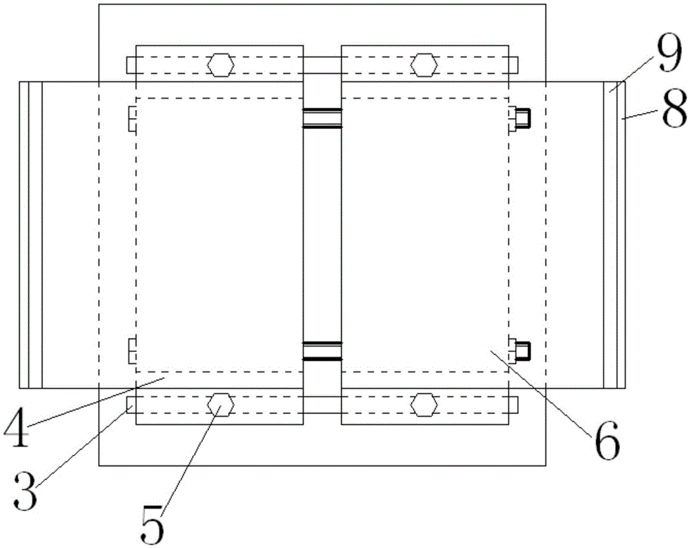 Adjustable support rack for oil pipelines