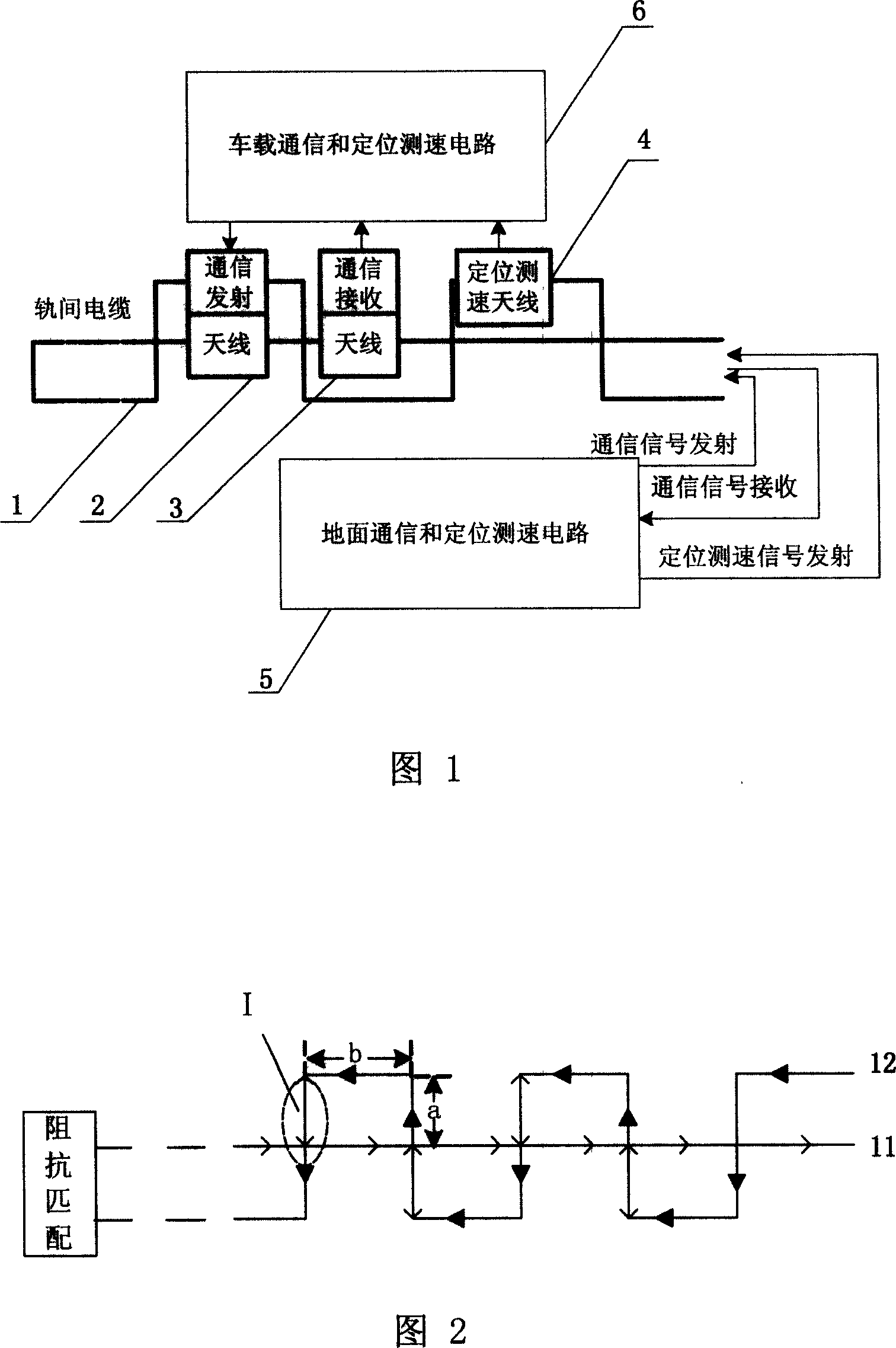 Data communication and positioning-speed-measuring combined system based on asymmetic structure inductive loop