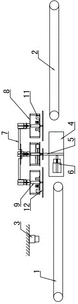 Glove transferring and stacking manipulator system and glove transferring and stacking method