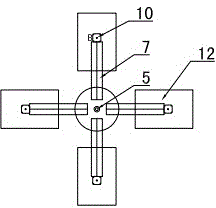 Glove transferring and stacking manipulator system and glove transferring and stacking method