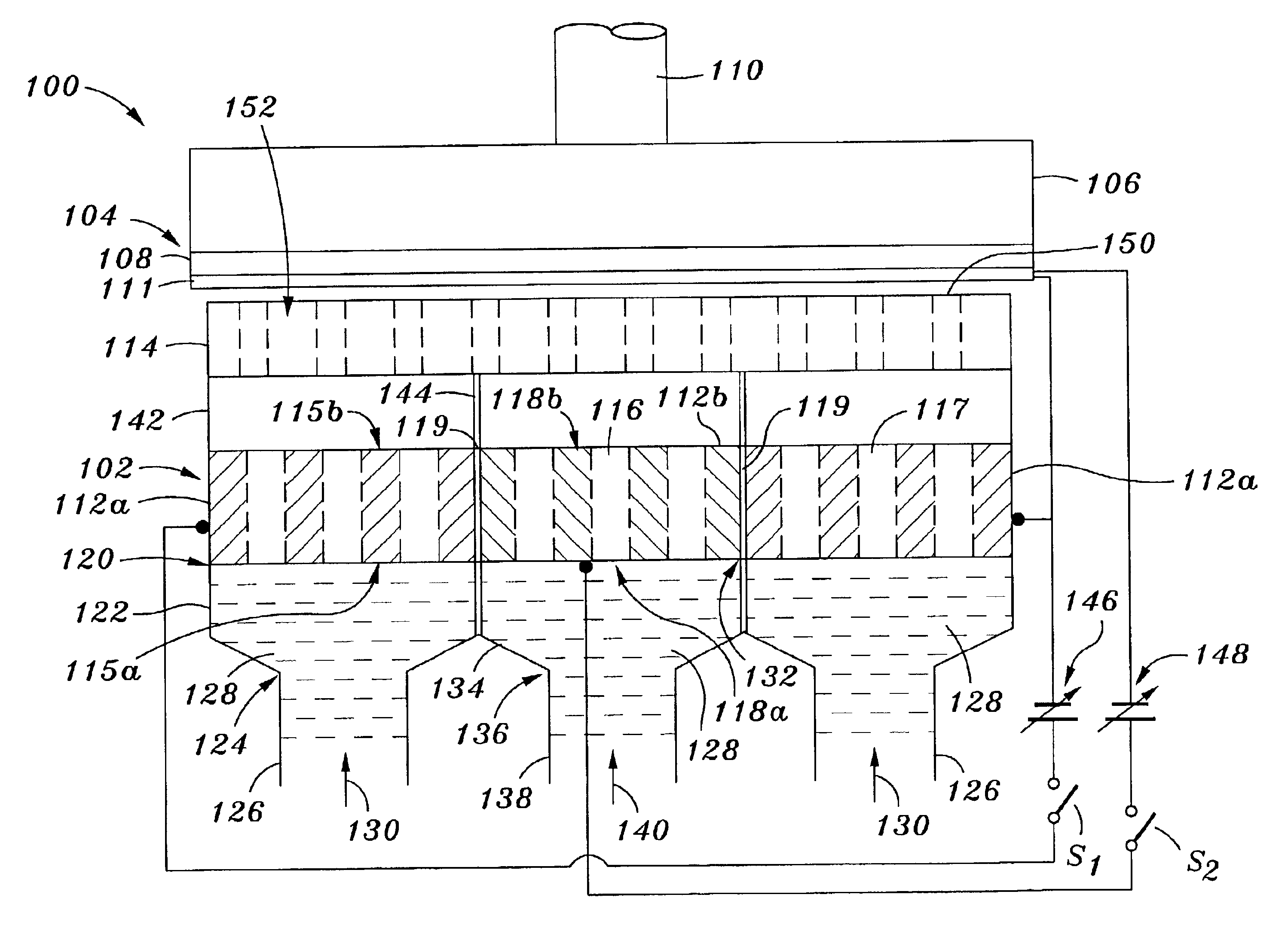 Electroetching process and system