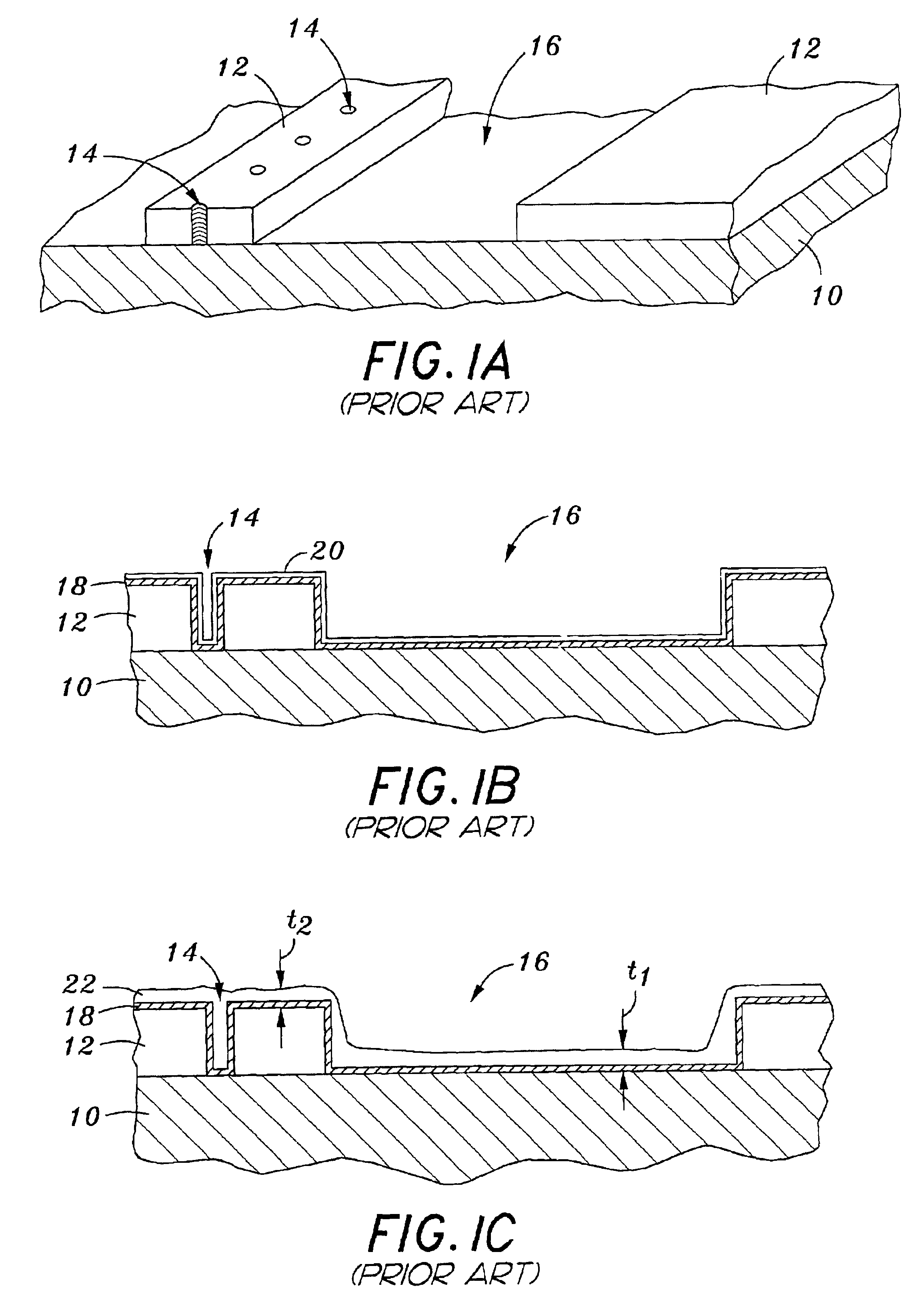 Electroetching process and system