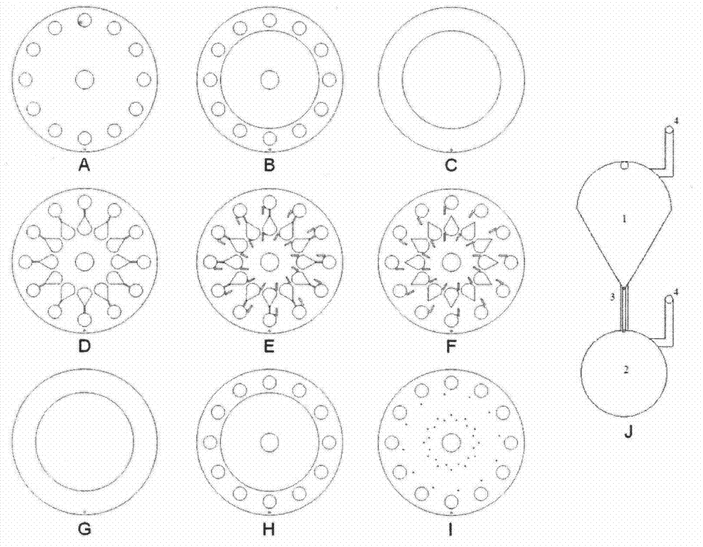 Centrifugal micro-fluidic chip for detecting oil and grease and preparation method of centrifugal micro-fluidic chip