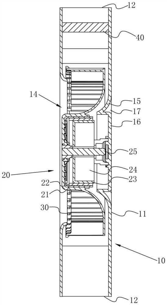 Centrifugal fan with vortex preventing sheets