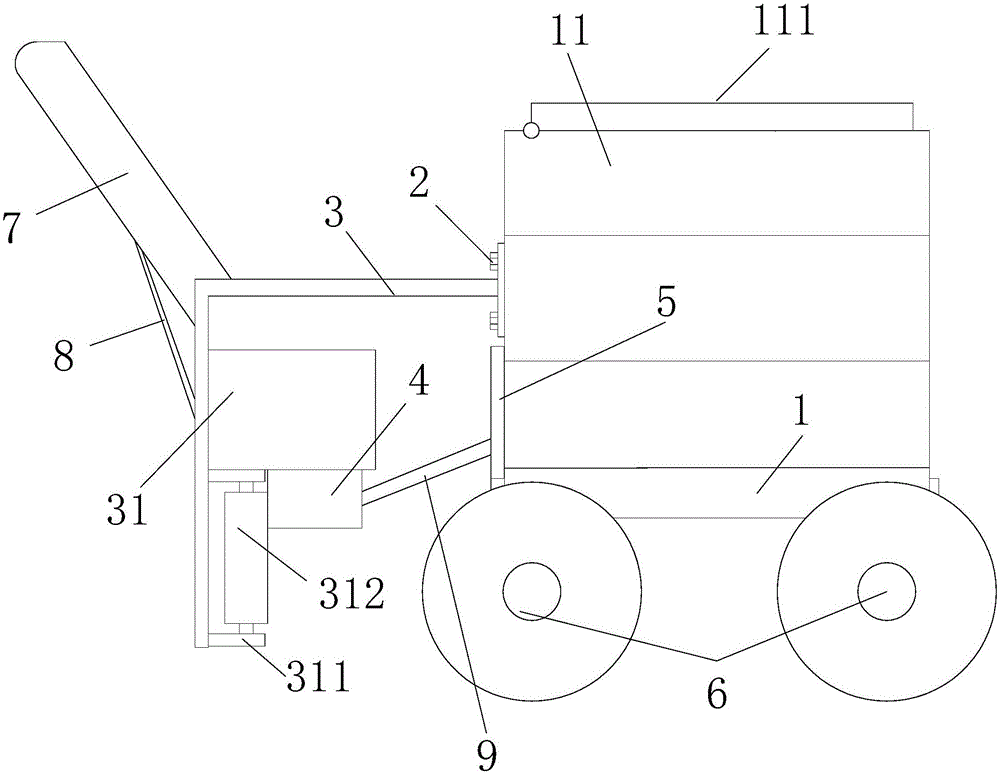 Medical appliance trolley