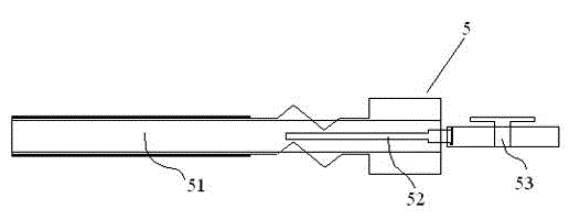 Permeable reactive barrier device for underground water treatment