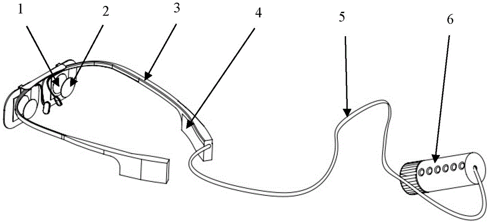 Head mounted electronic equipment