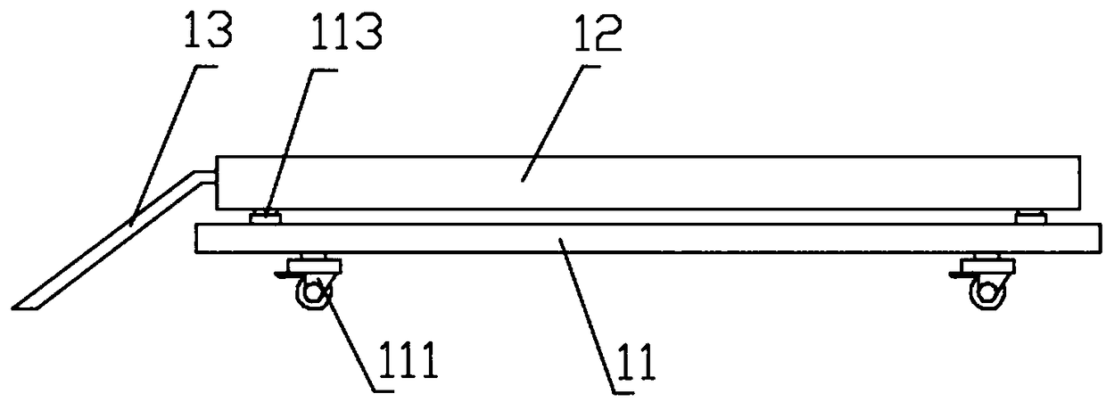 Transport cart device for shared electrocar