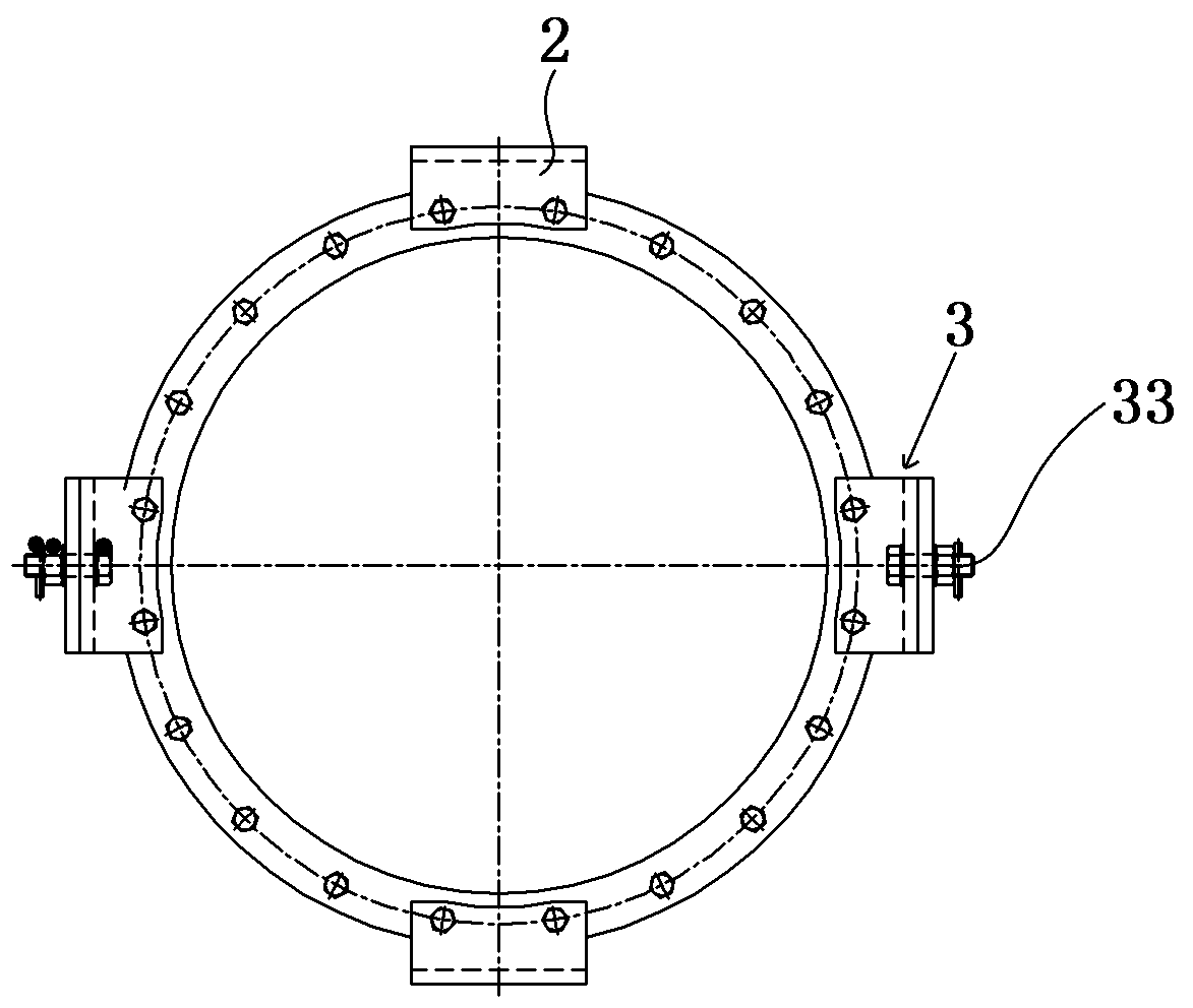 Busbar assembly and busbar connection structure