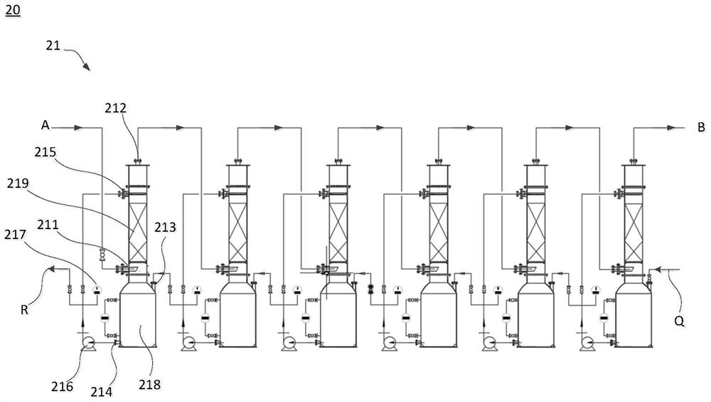 Electronic-grade sulfur hexafluoride alkaline washing device and control method thereof