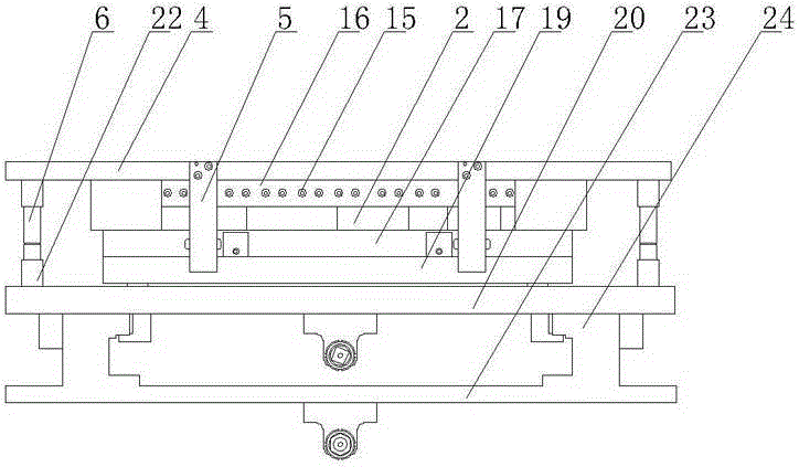 Side undercut mechanism of car radiator side panel