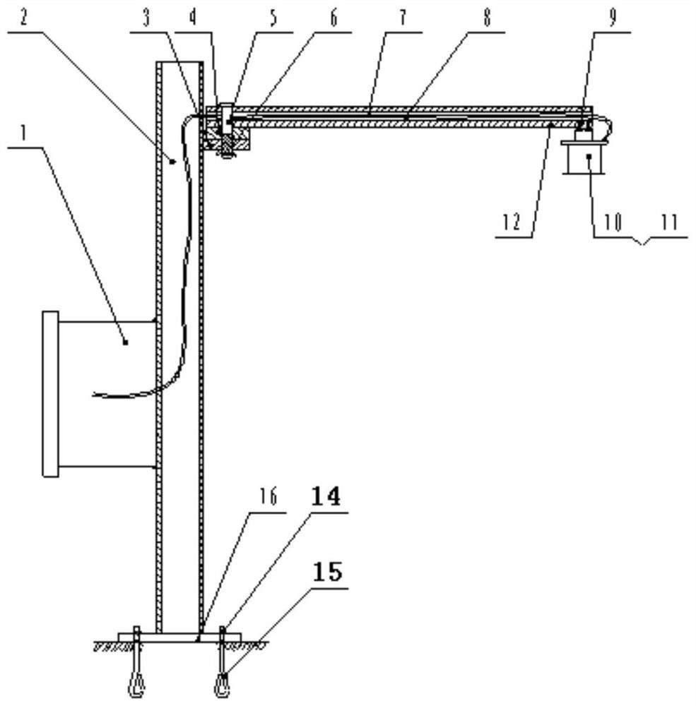 On-line detection device for feeding speed of primary hopper